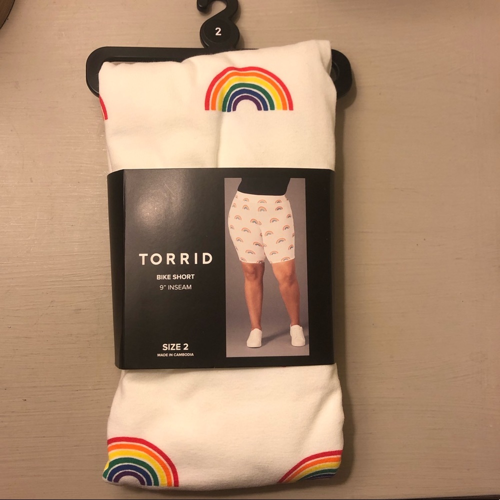 Rainbow bike shorts 🌈
